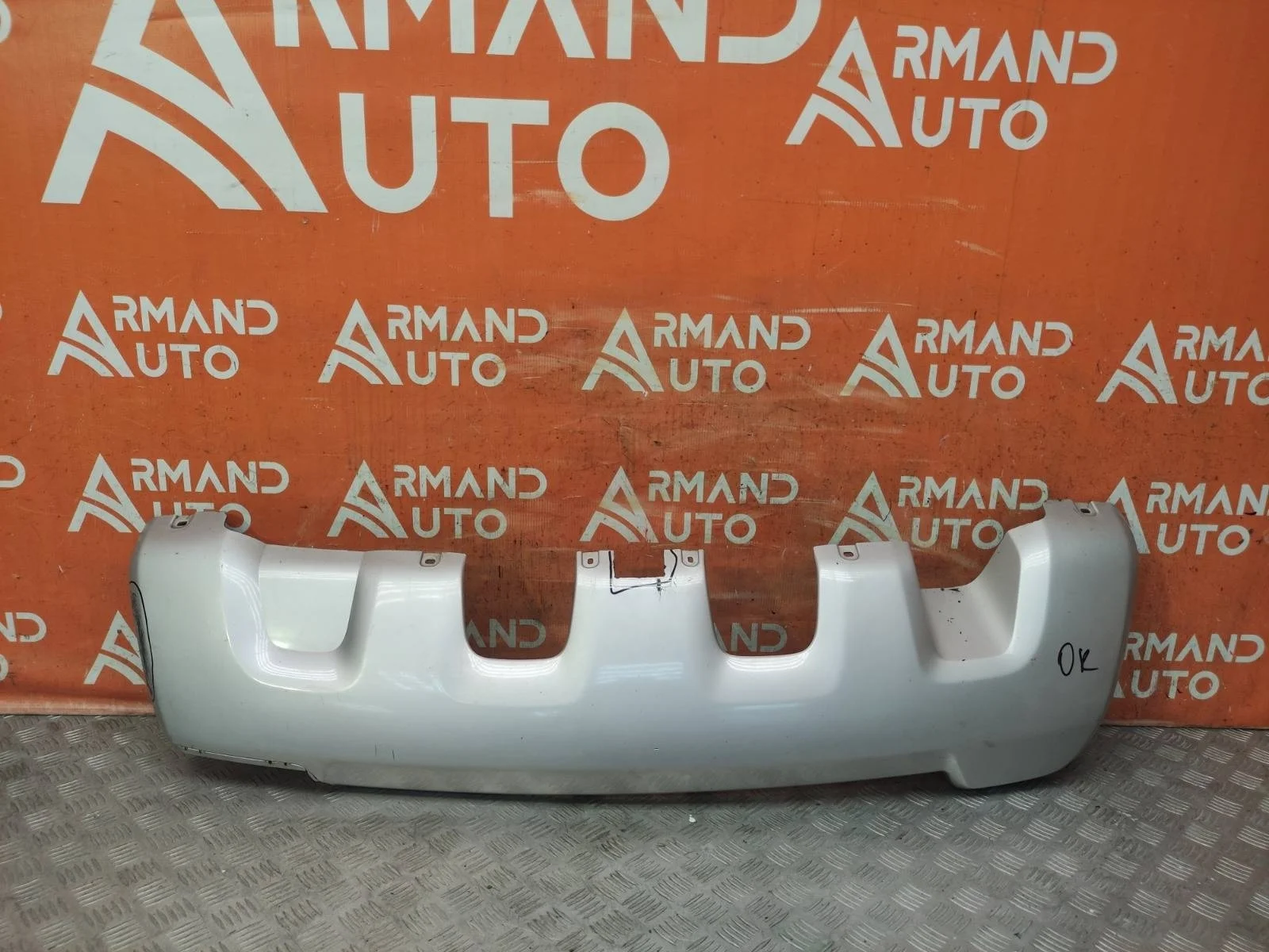 Накладка бампера Renault DUSTER 2015-2021