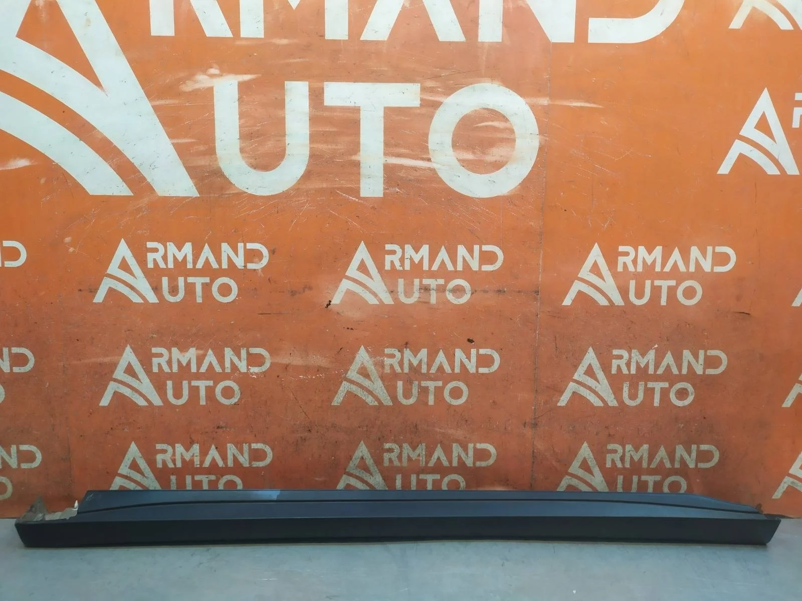 Накладка порога Mitsubishi Outlander 2012-нв 3