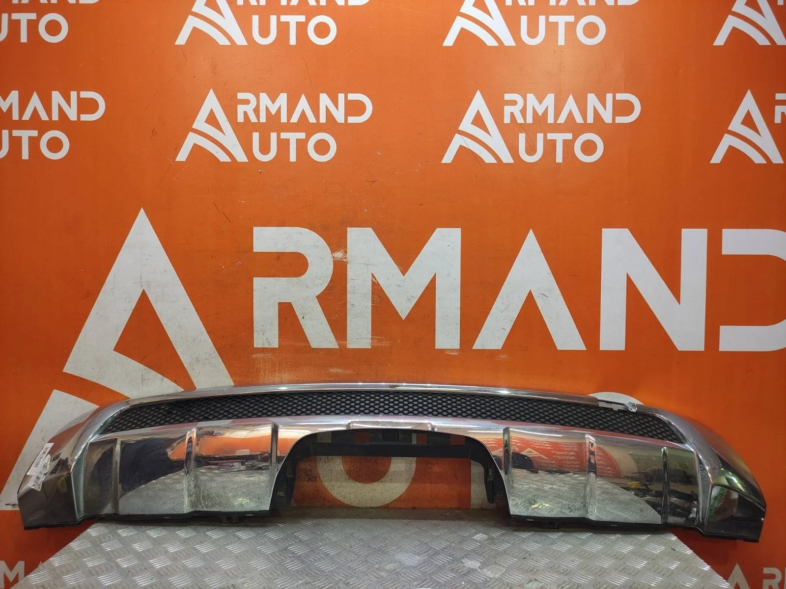 Накладка бампера Mercedes ML GLE-Class 2011-2015 W166