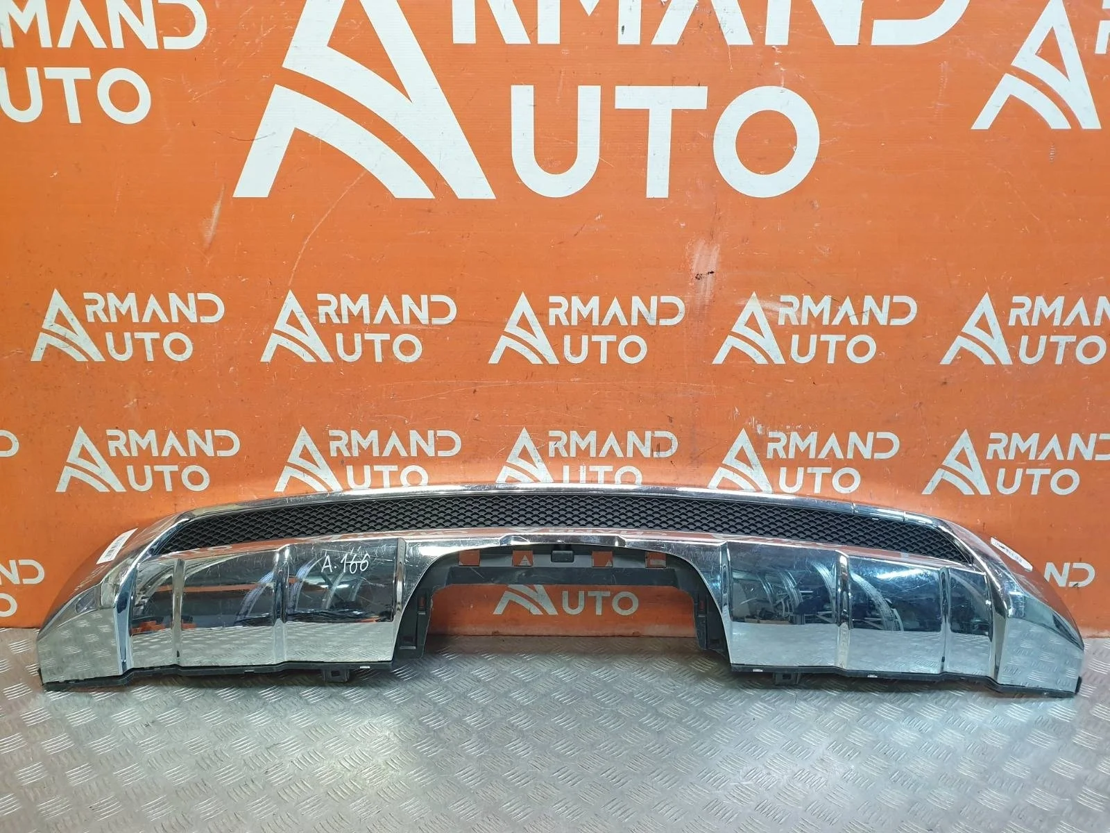 Накладка бампера Mercedes ML GLE-Class 2011-2015 W166