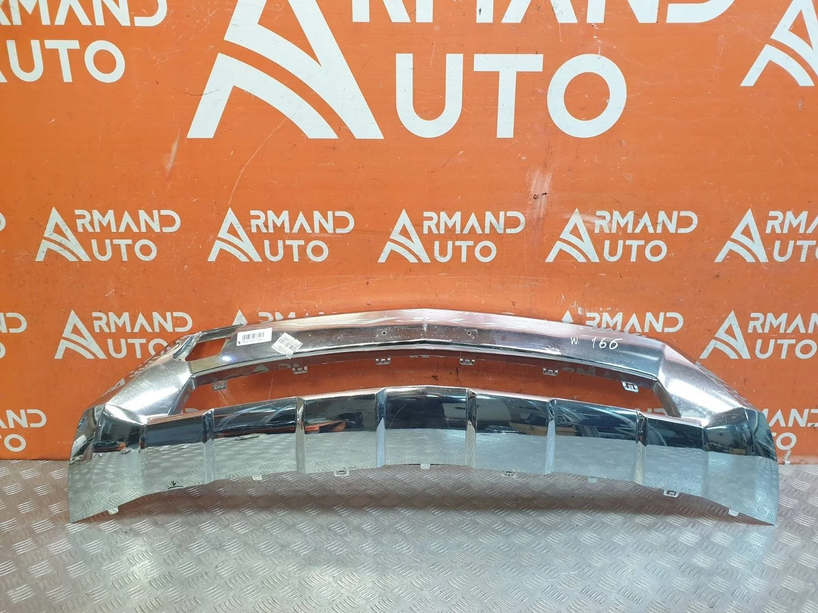 Накладка бампера Mercedes ML GLE-Class 2011-2015 W166