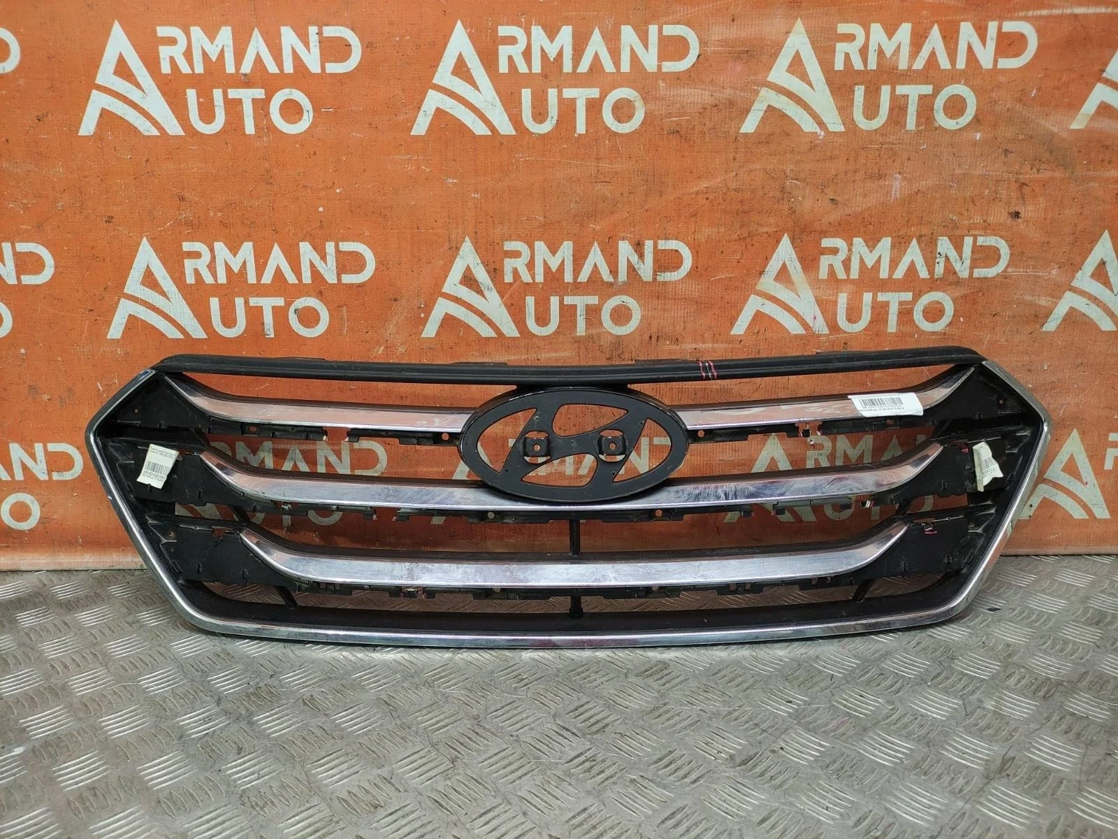 Решетка радиатора Hyundai Santa Fe 2012-2016 3 DM