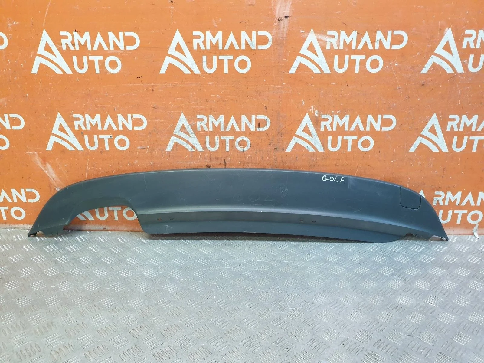 Накладка бампера Volkswagen Golf 2008-2012 6