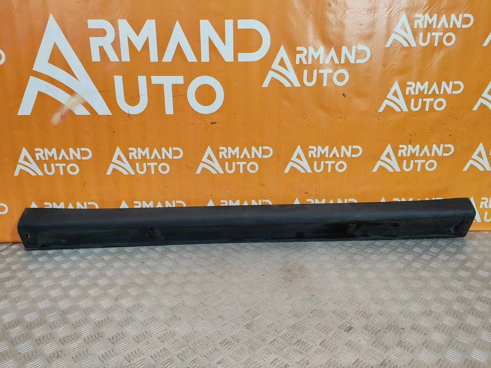 Накладка порога Mitsubishi Outlander 2012-нв 3