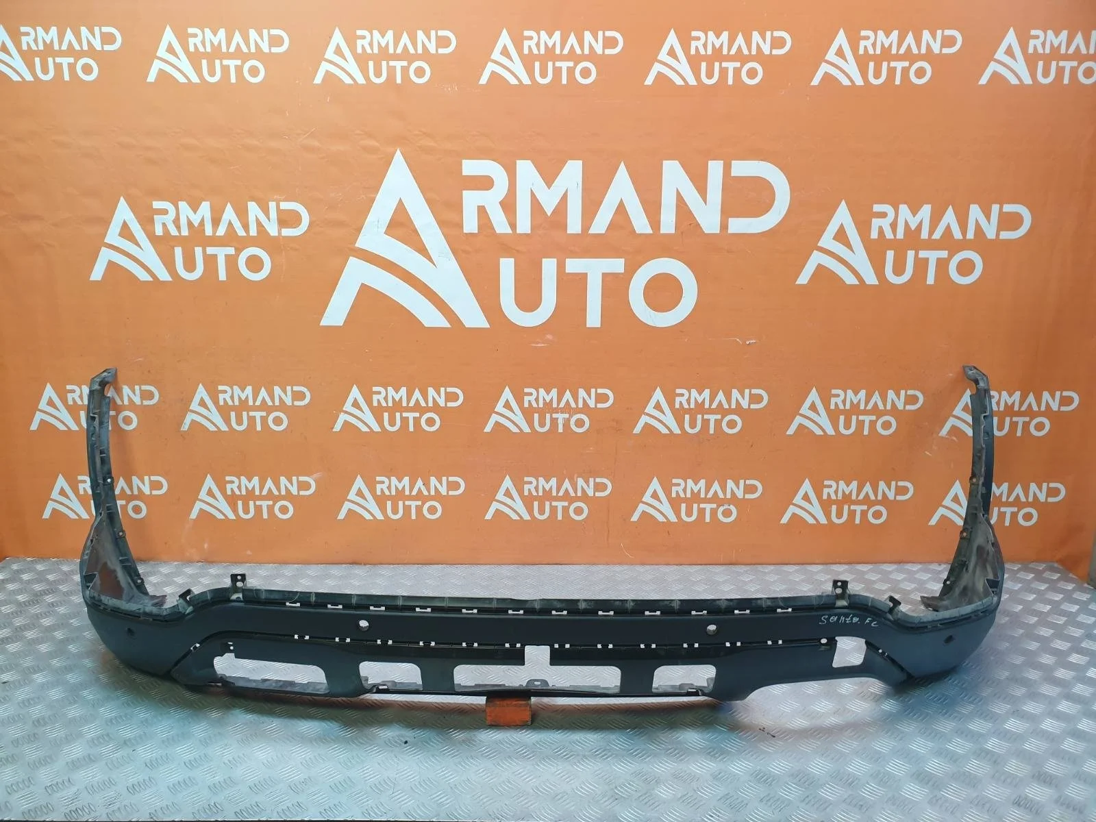 Юбка бампера Hyundai Santa Fe 2015-2019 3 DM