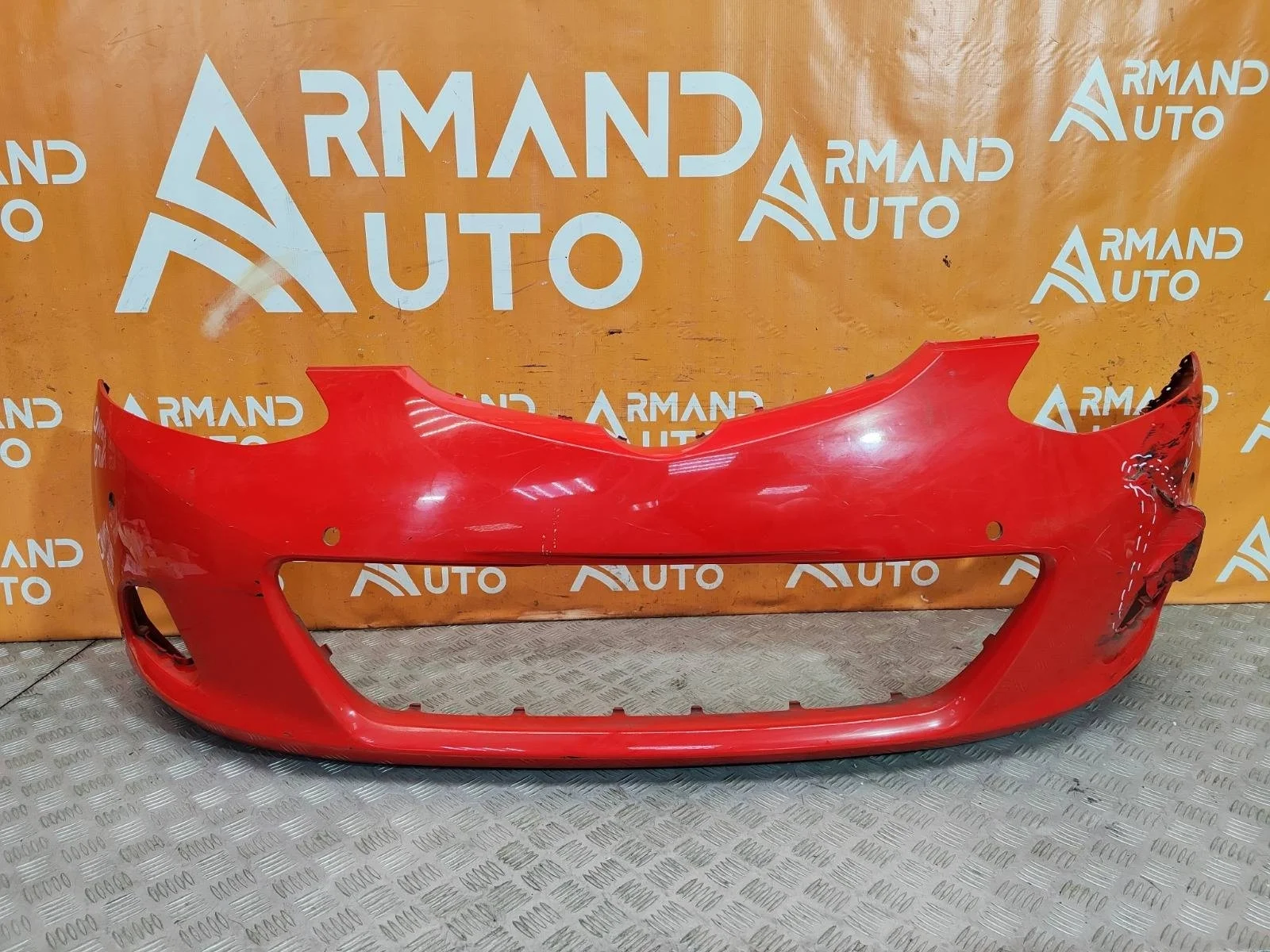 Бампер Mazda 2 2007-2010 DE