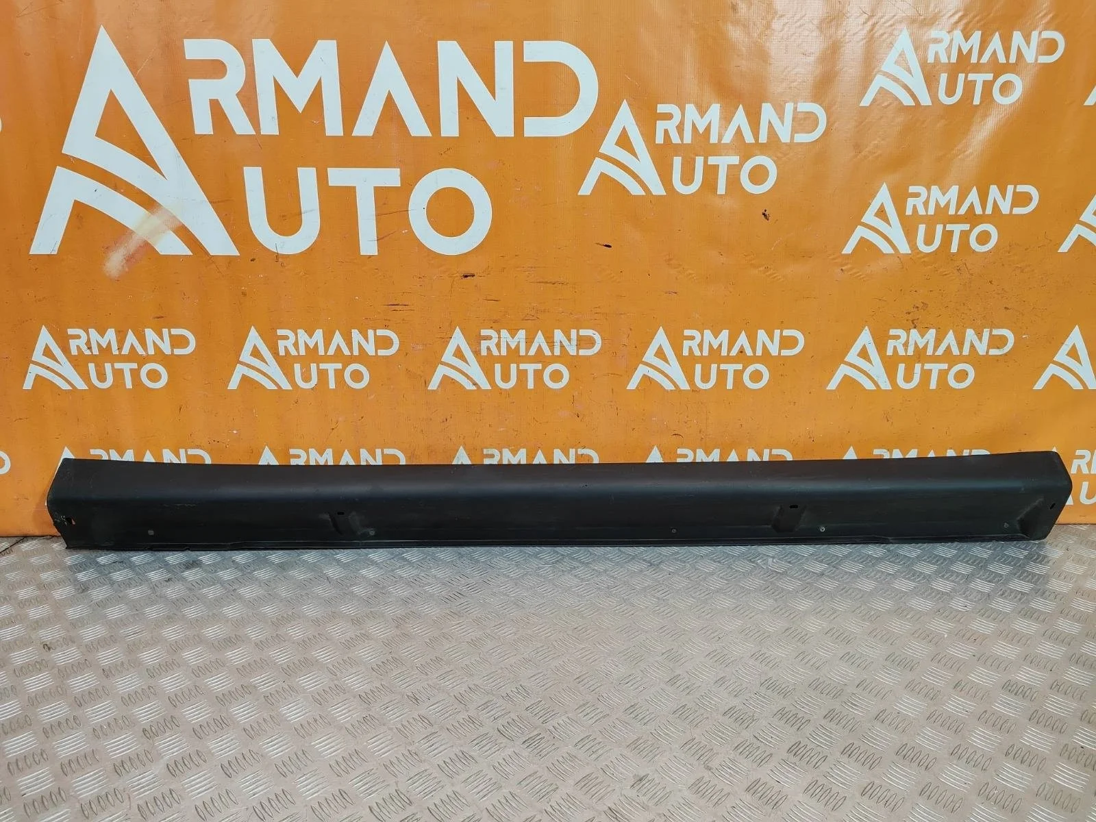 Накладка порога Mitsubishi Outlander 2012-нв 3