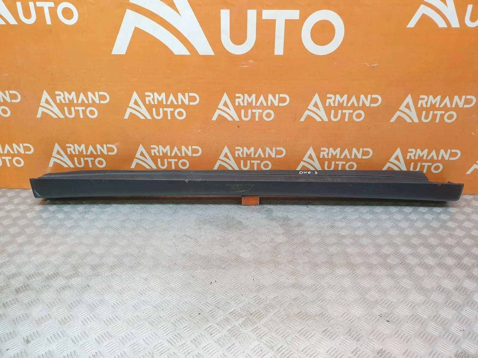 Накладка порога Mitsubishi Outlander 2012-нв 3
