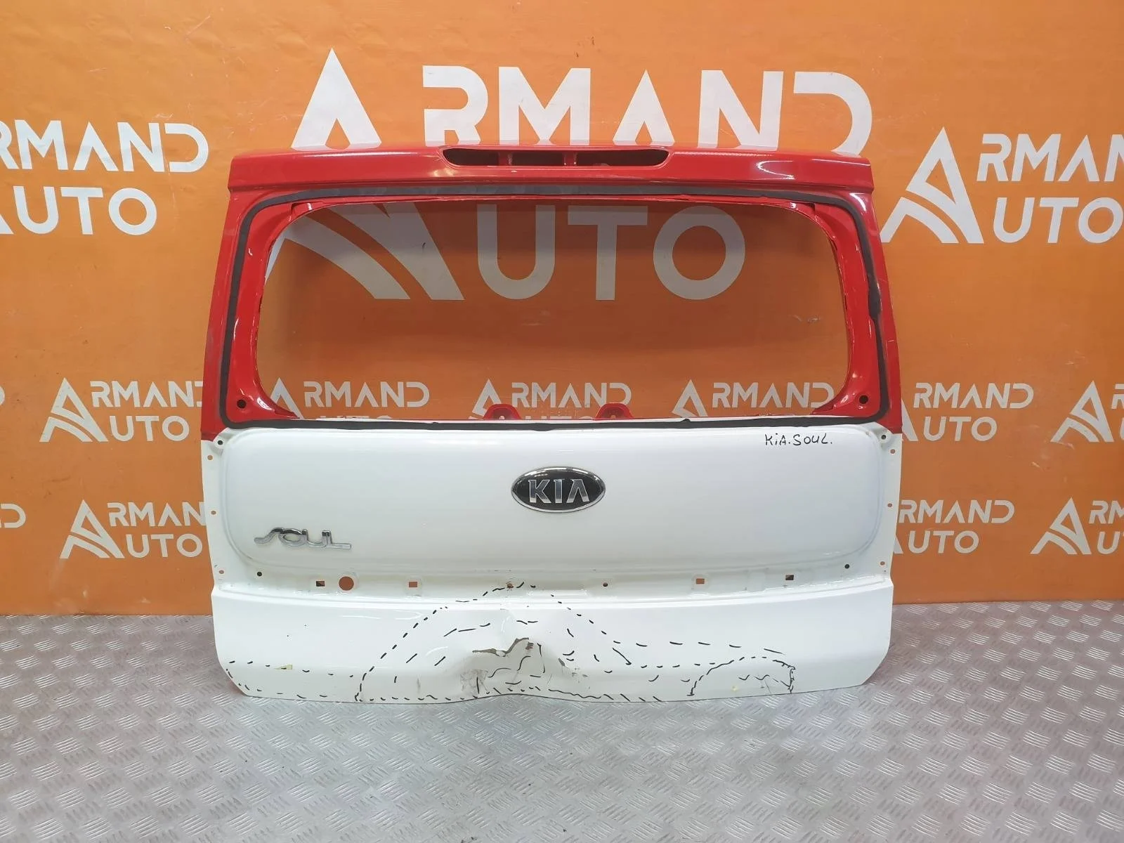 Дверь багажника Kia Soul 2013-2019 PS