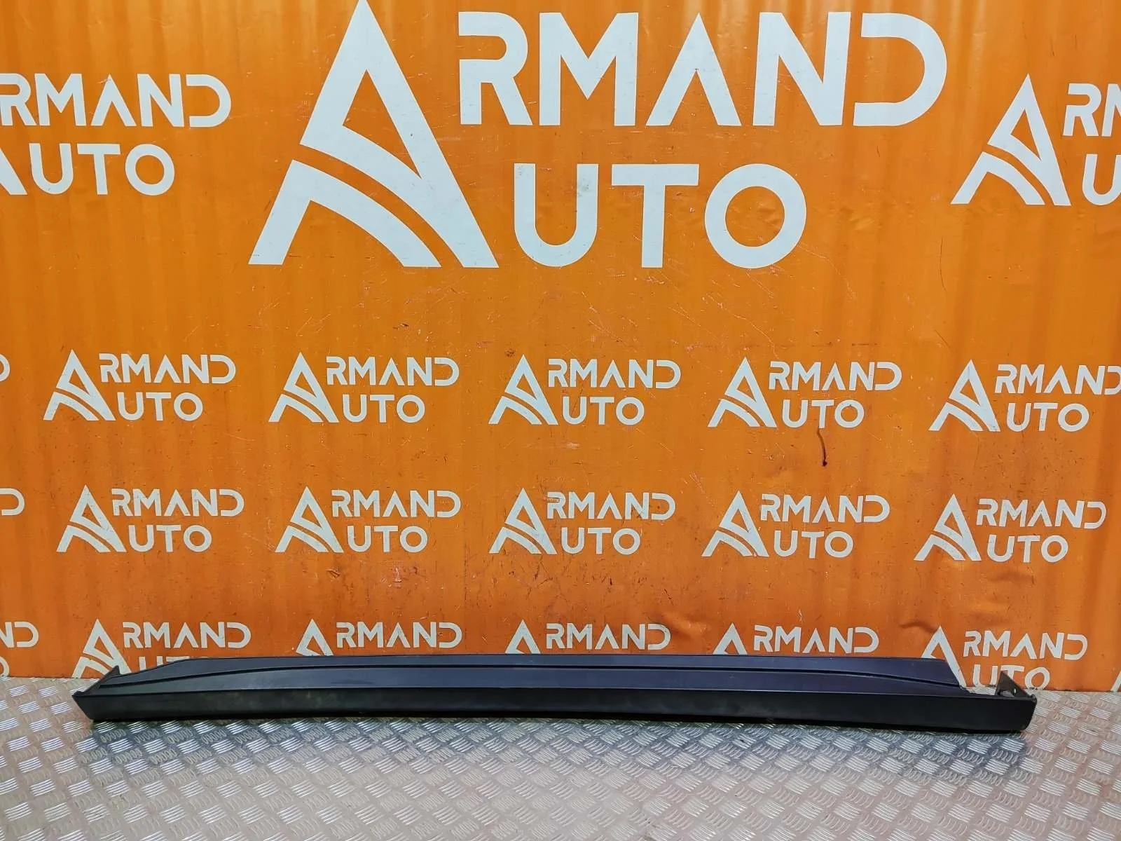 Накладка порога Mitsubishi Outlander 2012-нв 3