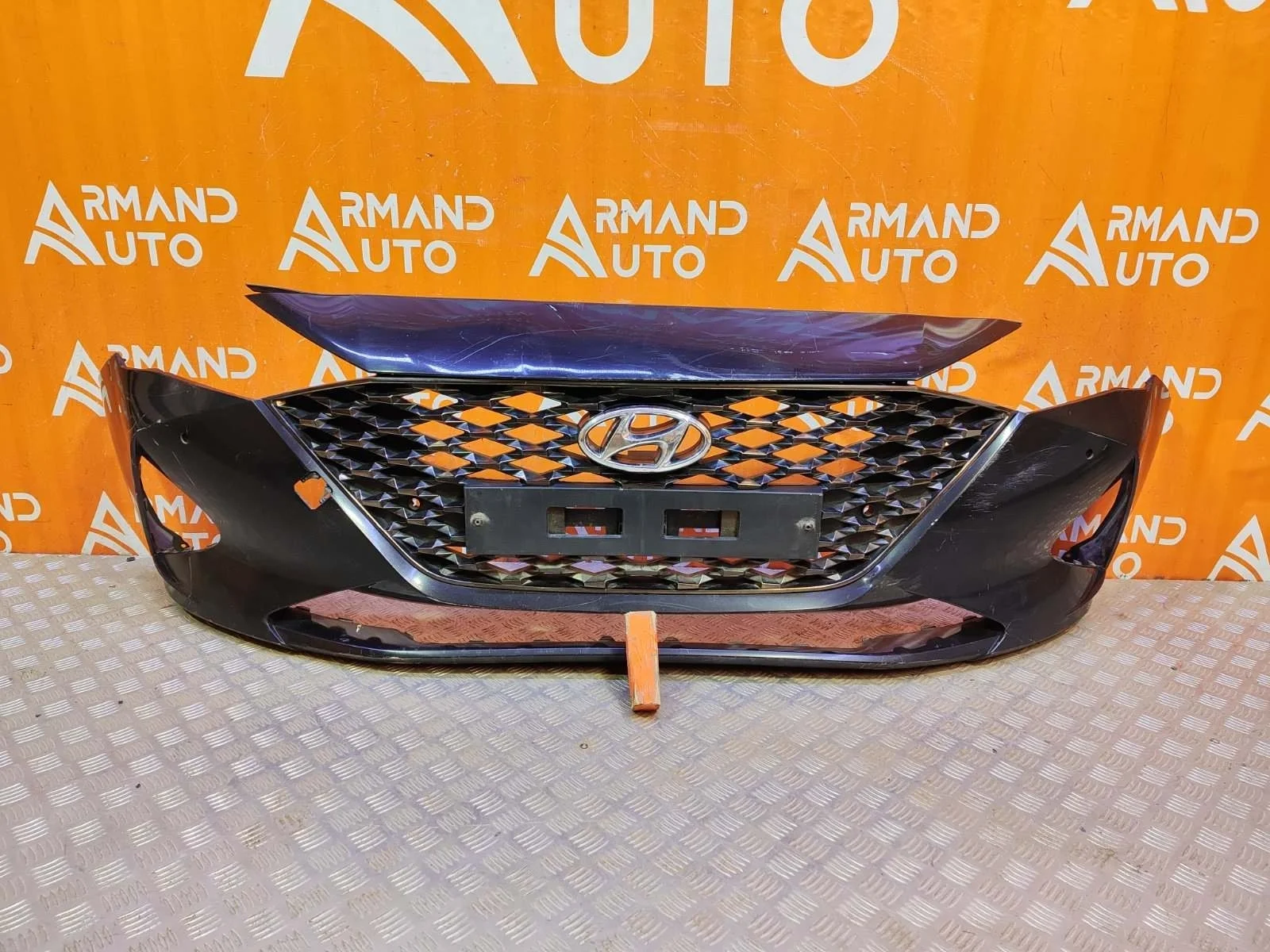 Бампер Hyundai Solaris 2020-нв