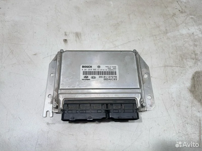 Блок управления двигателем hyundai santa fe