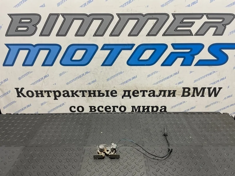 Замок капота Bmw X5 2014 51237308068 F15 N63B44B, правый