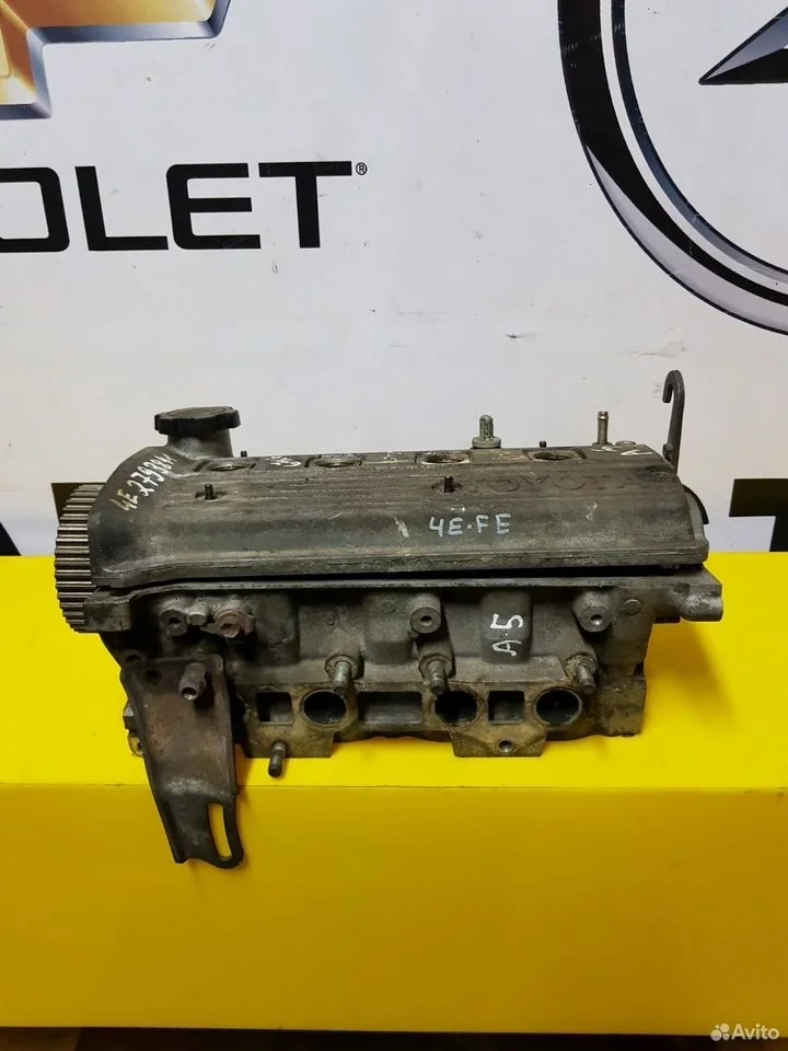 Головка блока цилиндров 4e-fe toyota