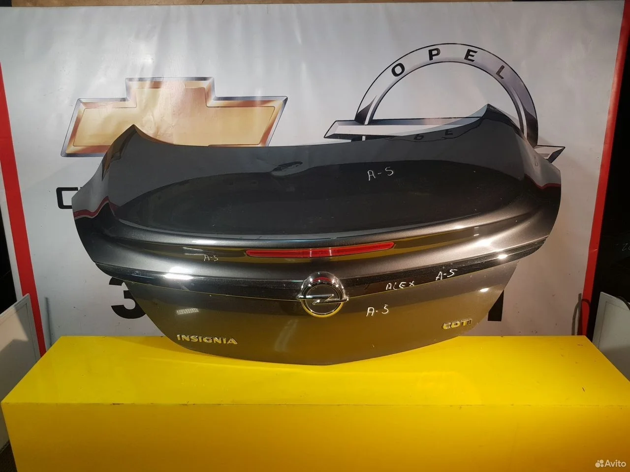 Крышка багажника opel insignia седан