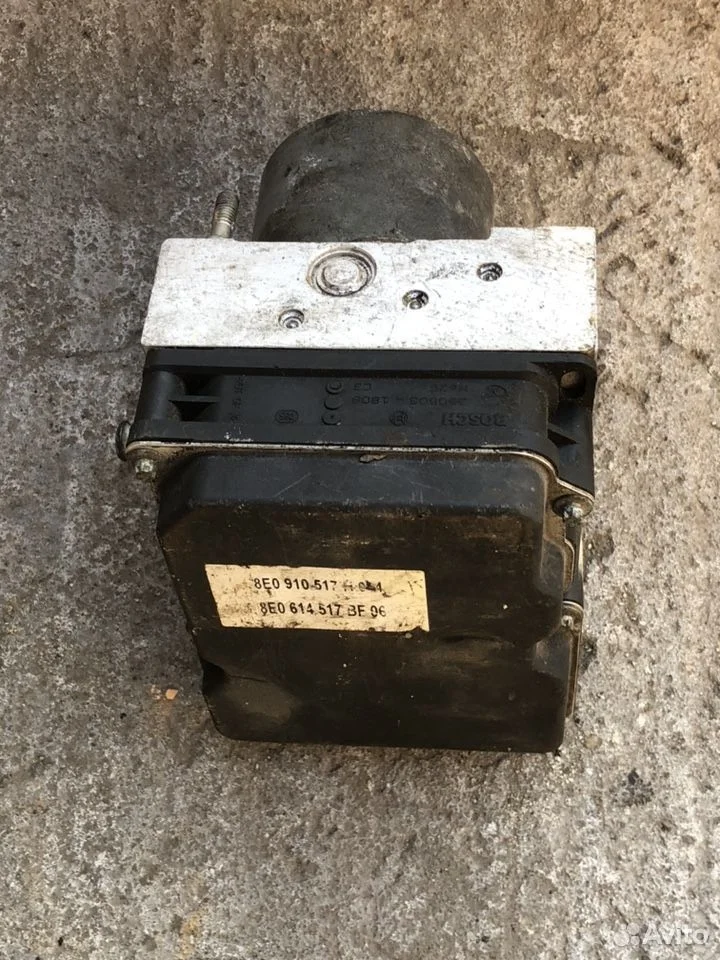 Блок abs audi a4 b7 8e0614517bf