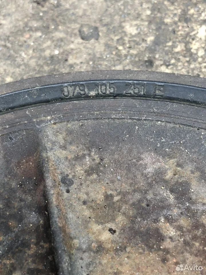 Шкив коленвала audi volkswagen vag