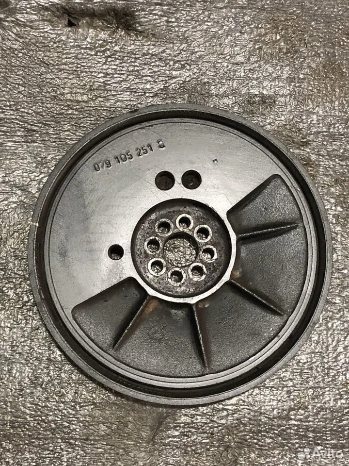 Шкив коленвала audi a8 d4 4.2 cdra 079105251q