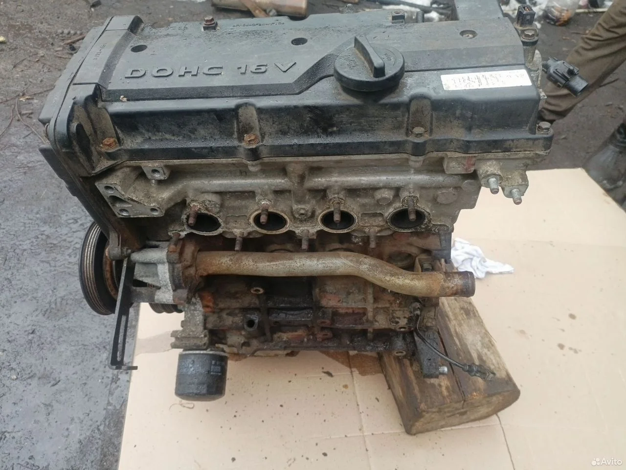 Двигатель g4ed 1.6 165000 км hyundai matrix 2008 г