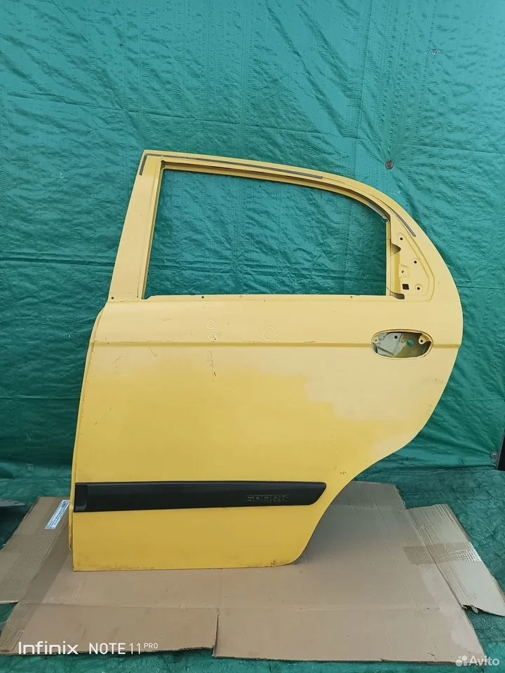 Дверь задняя левая chevrolet spark 2005-2011 г