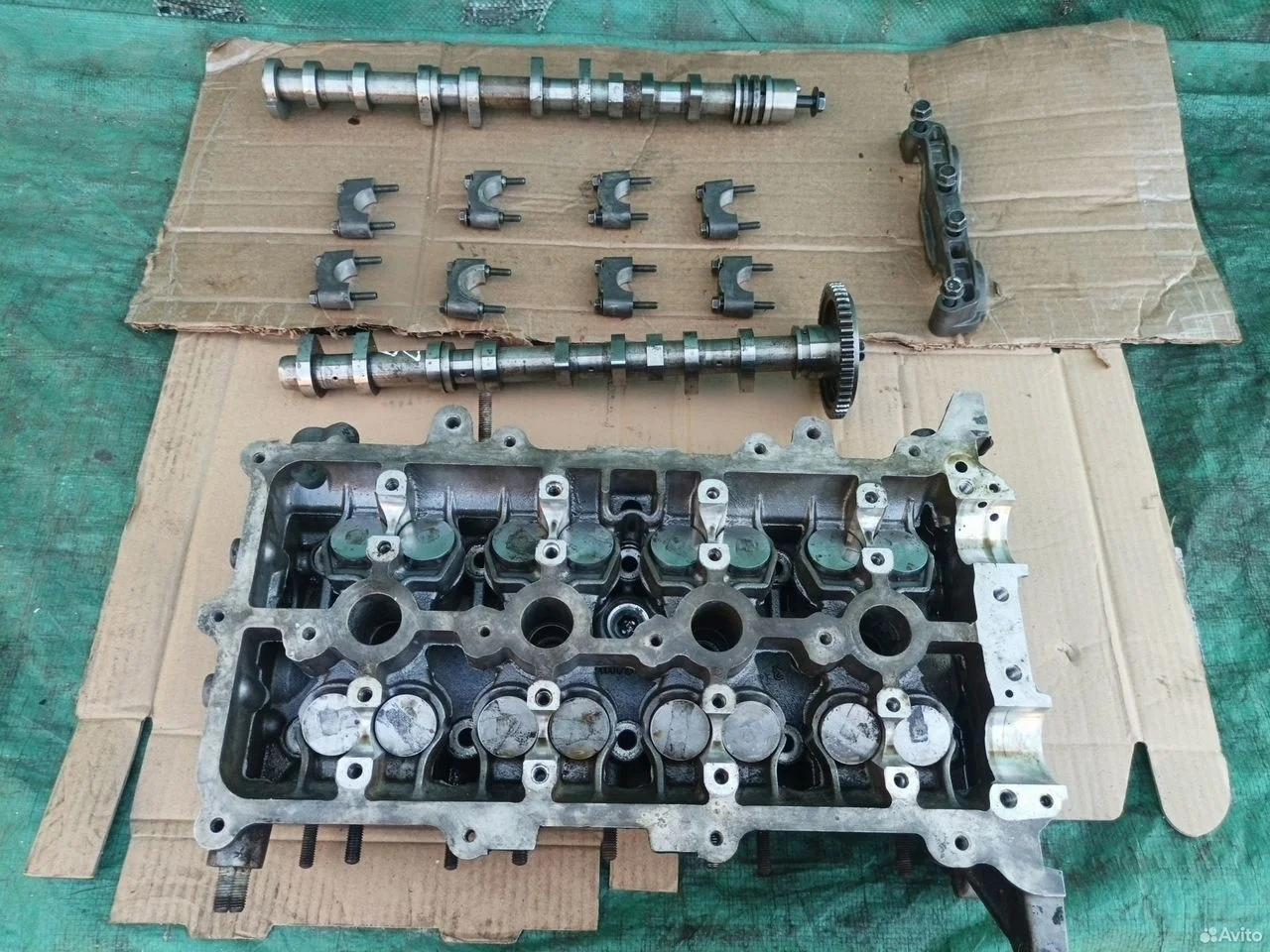 Головка блока hyundai solaris (болт m9) 2011 г