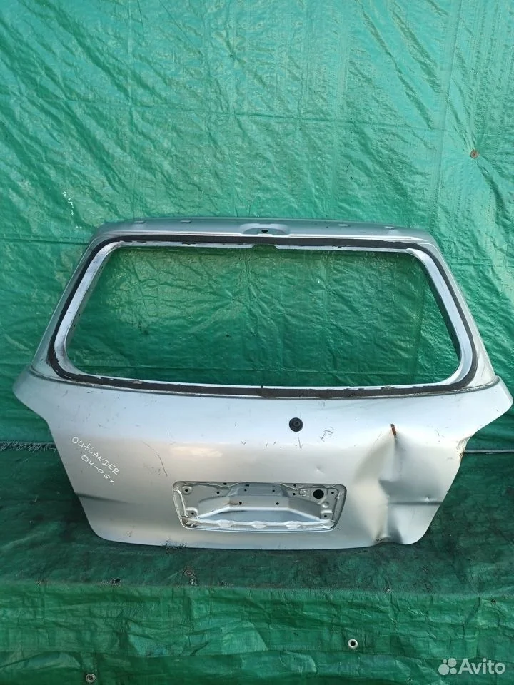 Дверь багажника mitsubishi outlander 2006-2008 г