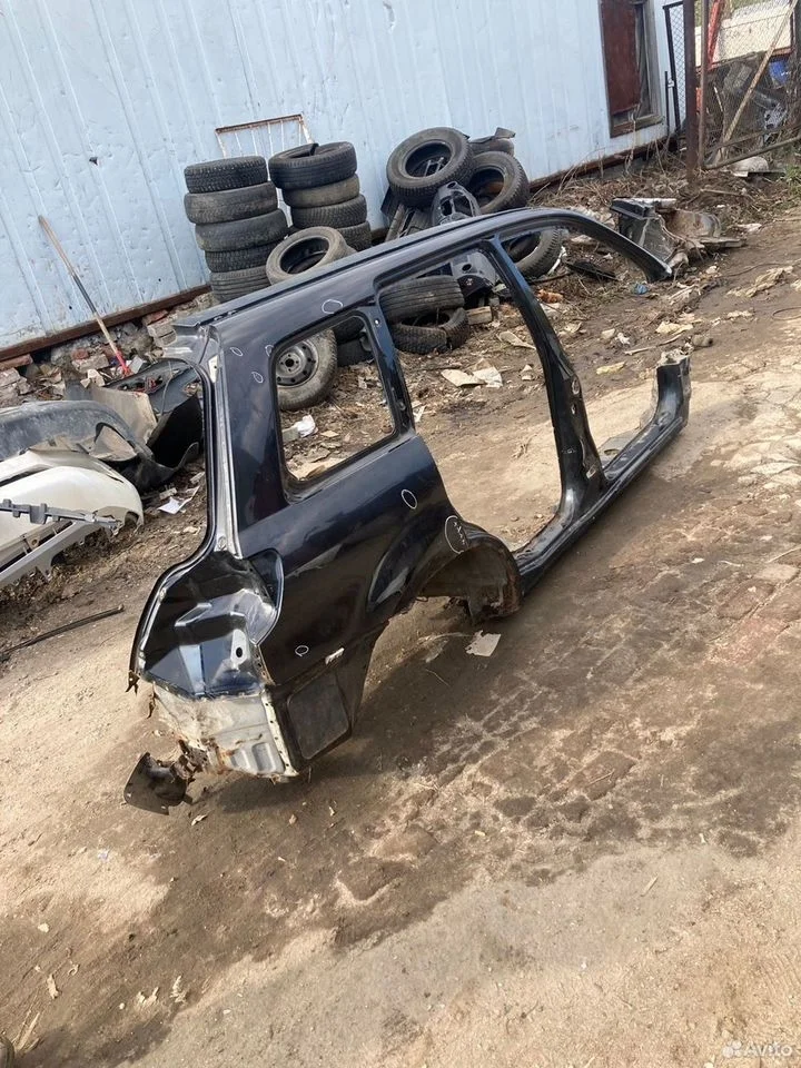 Правый порог mitsubishi outlander 2004г