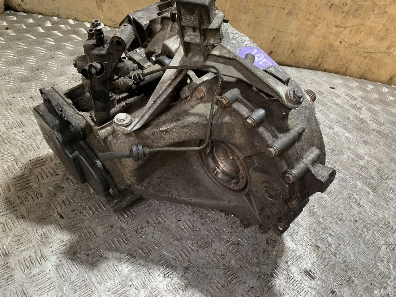 Мкпп jqt volkswagen transporter t5 1.9 дизель