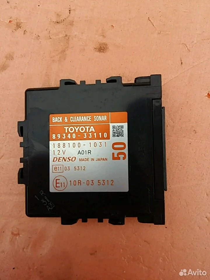 Блок парктроников camry 50 v50 89340-33110