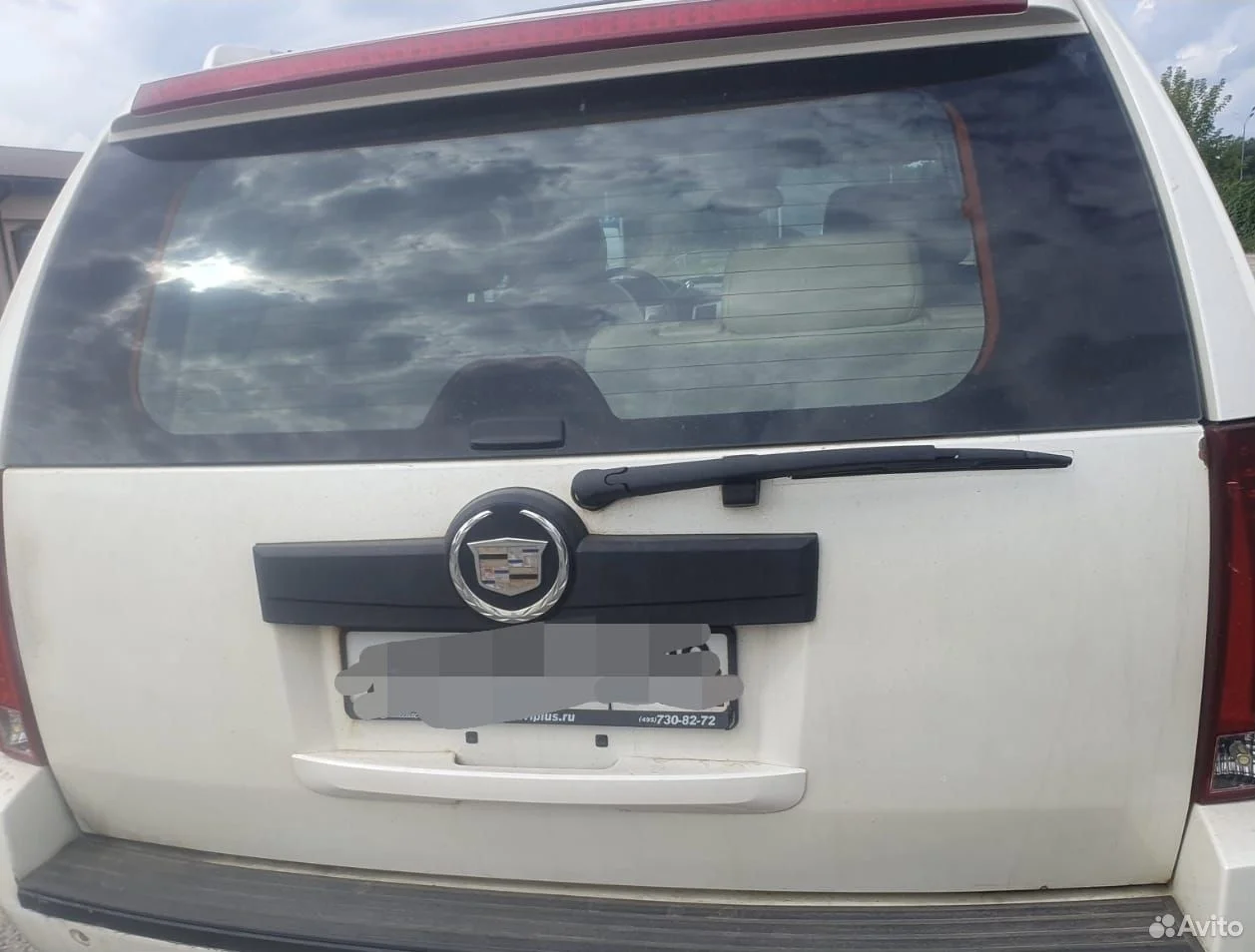 Крышка багажника cadillac escalade 3
