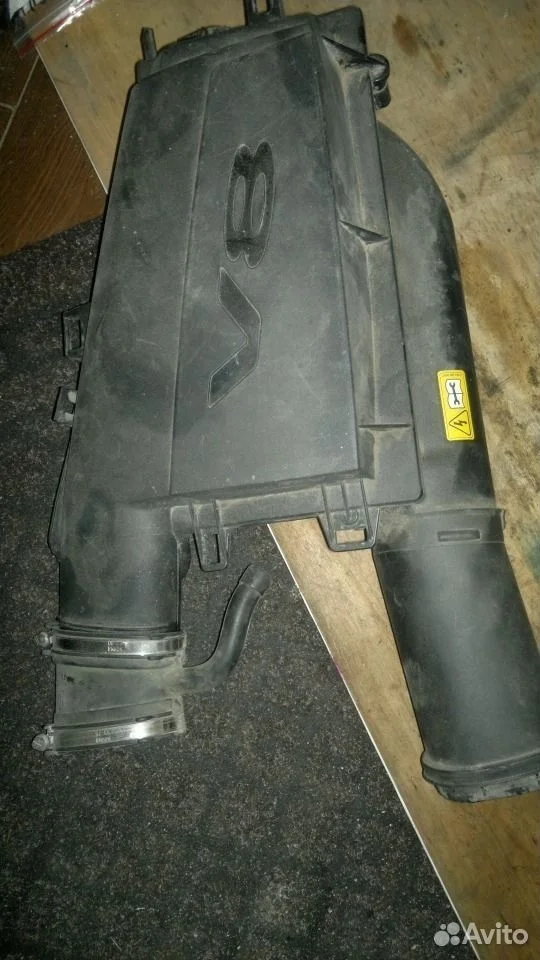 W221 m278 демпферный фильтр, корпус возд. фильтра