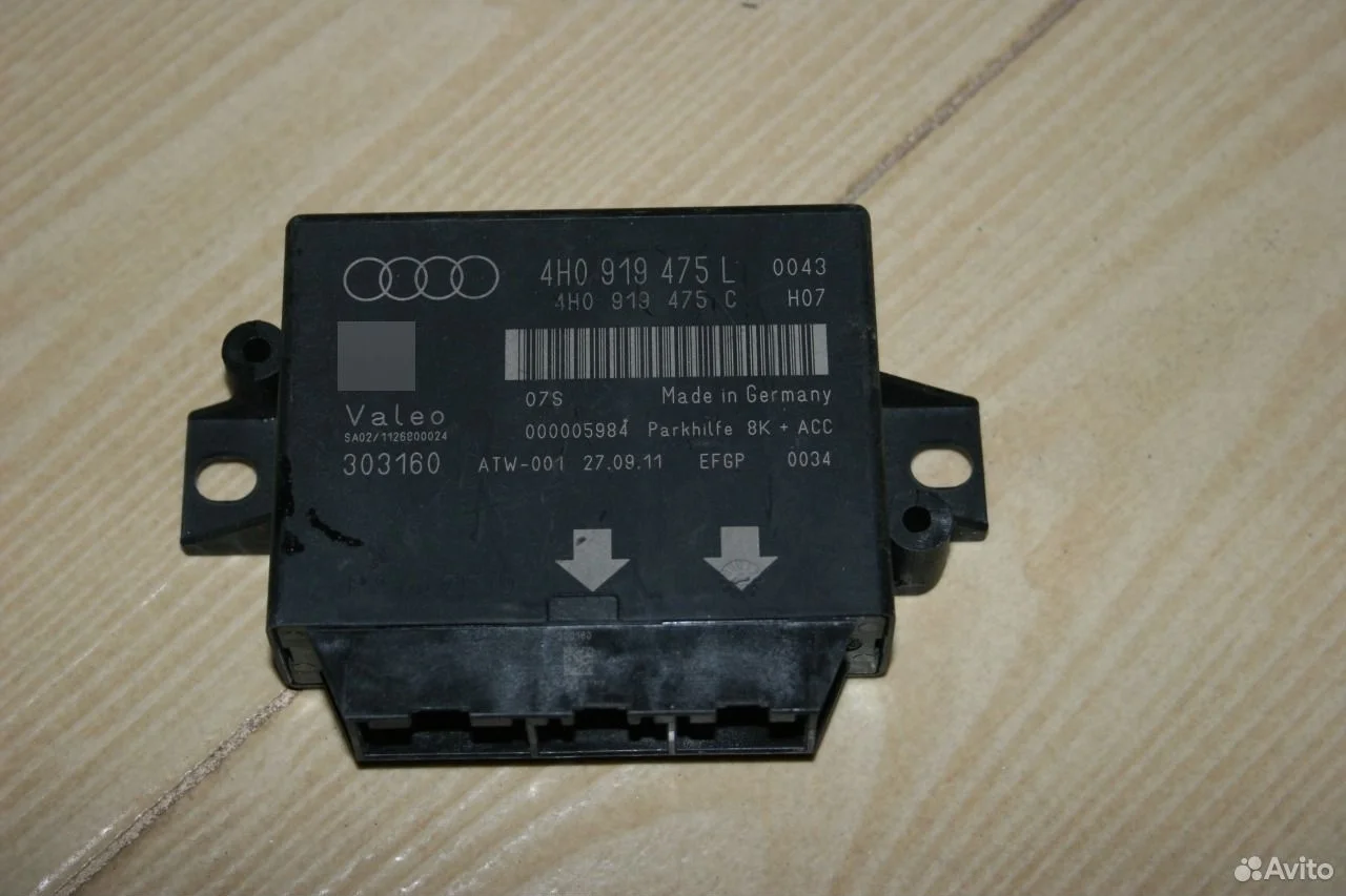 Блок управления парковки ауди audi a8 d4