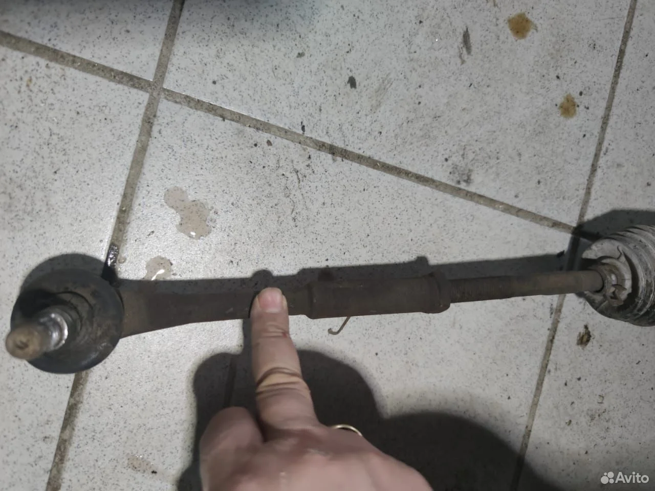Наконечник рулевой mercedes w220