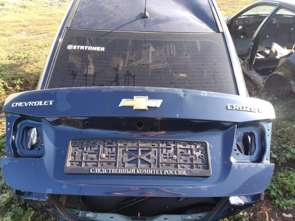 Крышка багажника chevrolet cruze 2012 j300