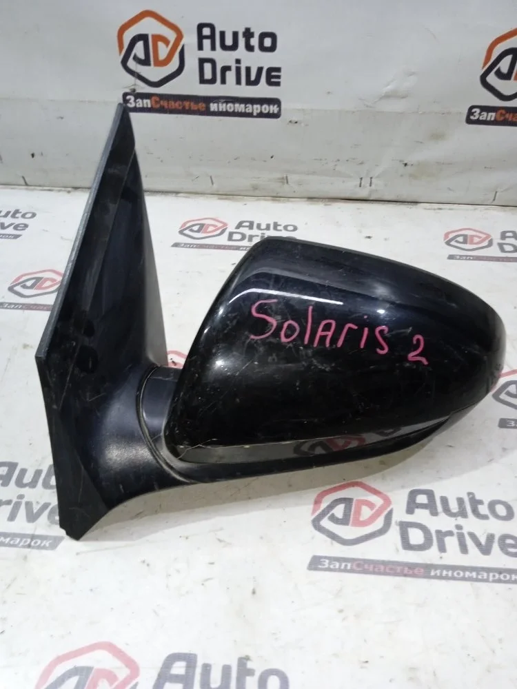 Зеркало заднего вида боковое Hyundai Solaris 2