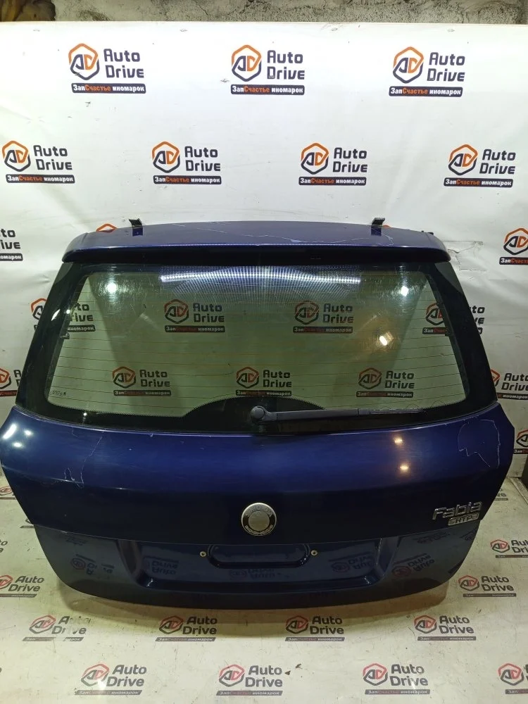 Дверь багажника skoda fabia 2009