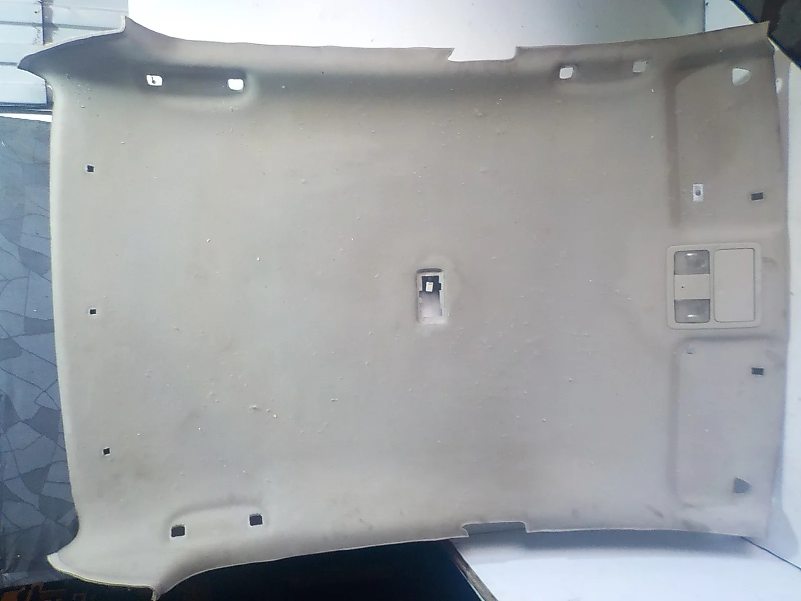 обшивка потолка NISSAN TIIDA