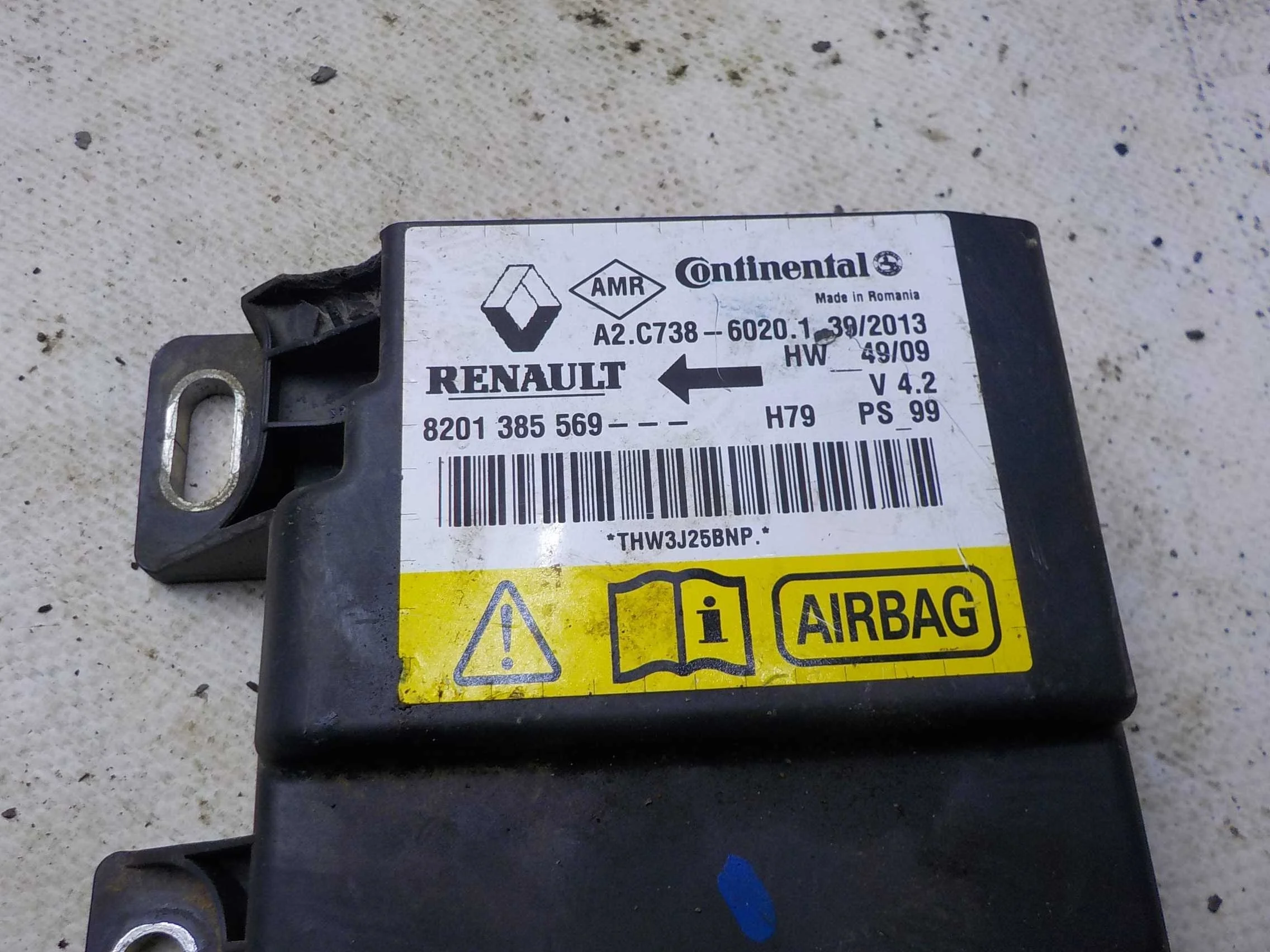 блок air bag RENAULT duster