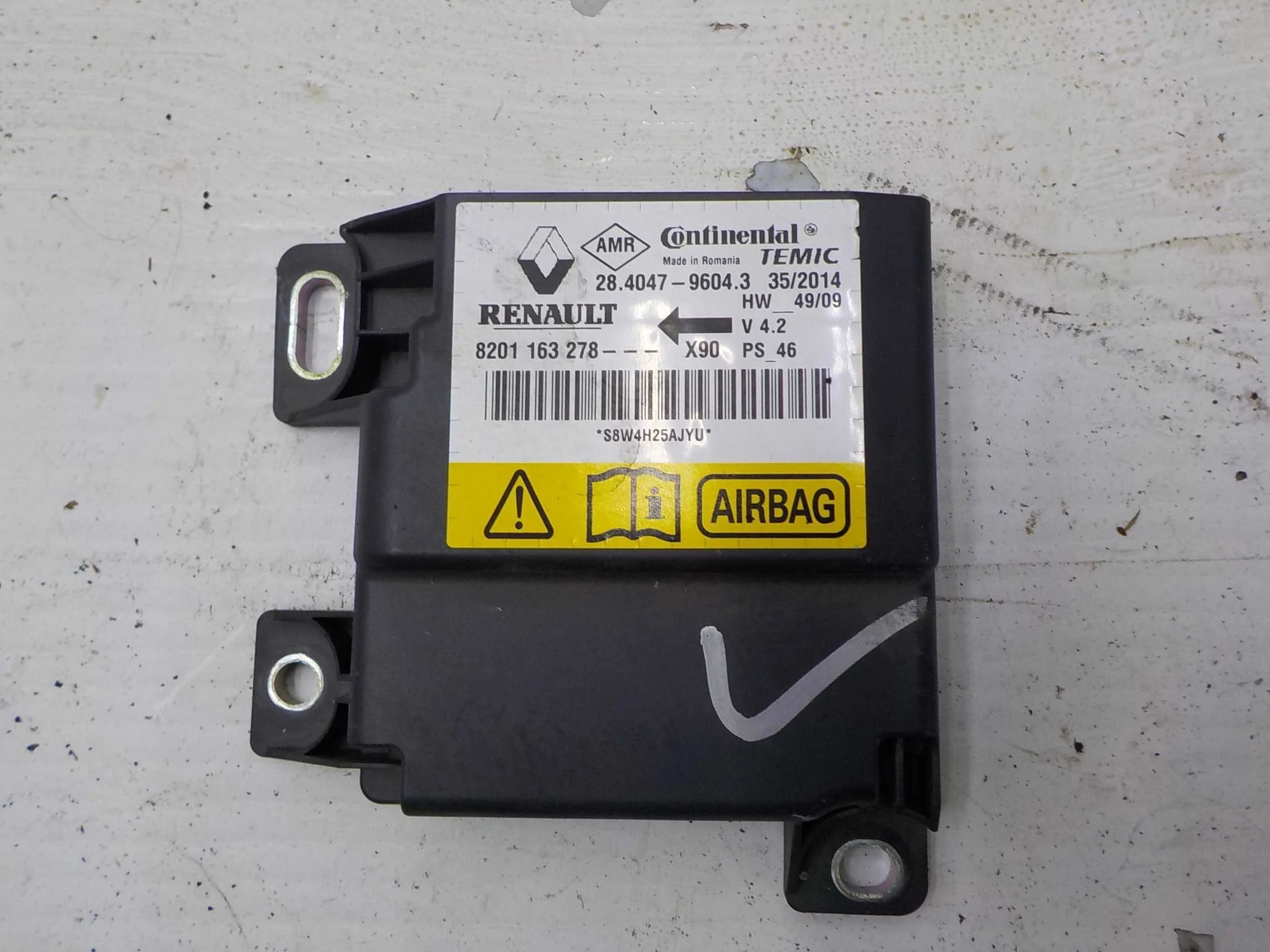 блок air bag LADA LARGUS