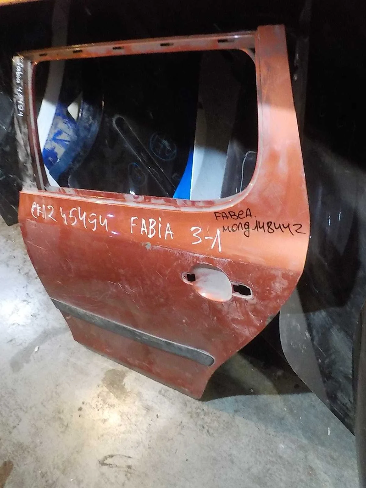 накладка на дверь SKODA FABIA