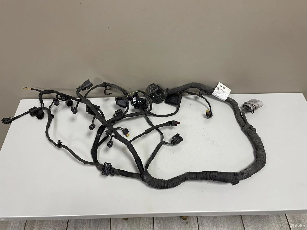 Проводка двигателя cjz audi a3 8v 04e972627p