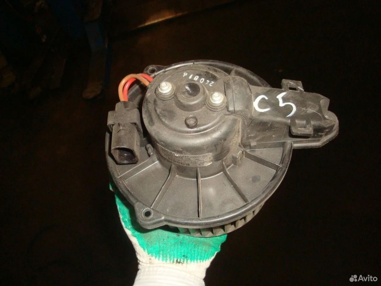 Вентилятор печки 4b1820021b audi a6 4b c5