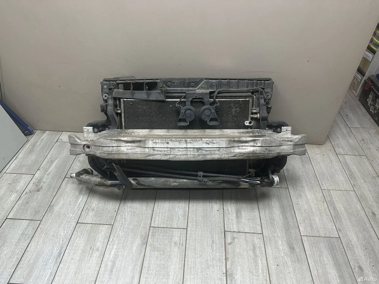 Кассета радиаторов в сборе audi a6 4f c6 2.0 tdi