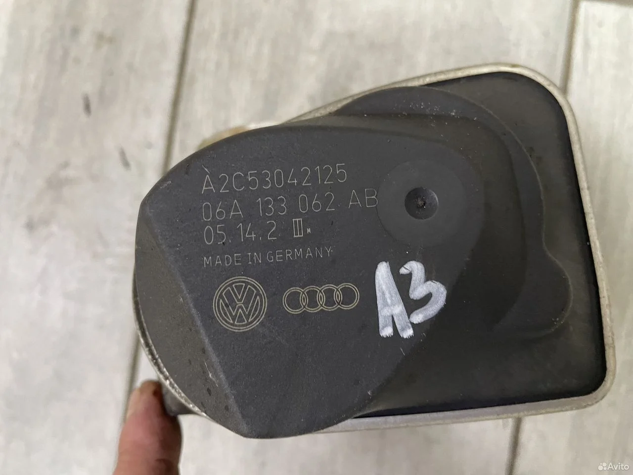 Дроссельная заслонка audi a3 8p