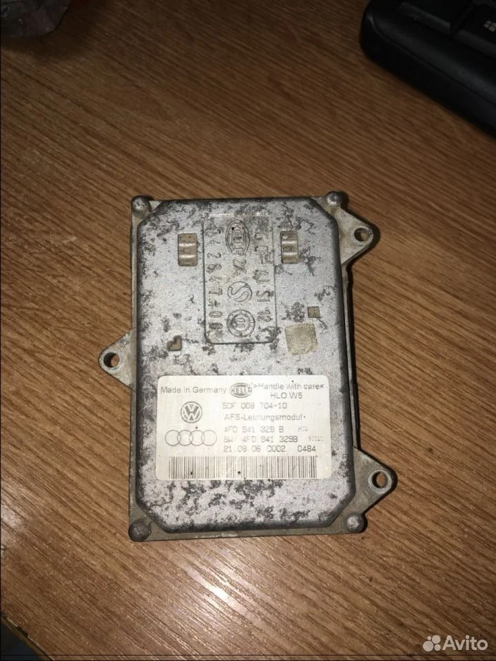 Блок управления фарой 4f0941329b audi a6 c6 4f