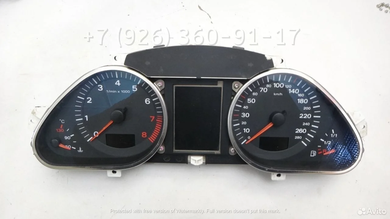 Панель приборов 4f0920933h audi a6 4f c6