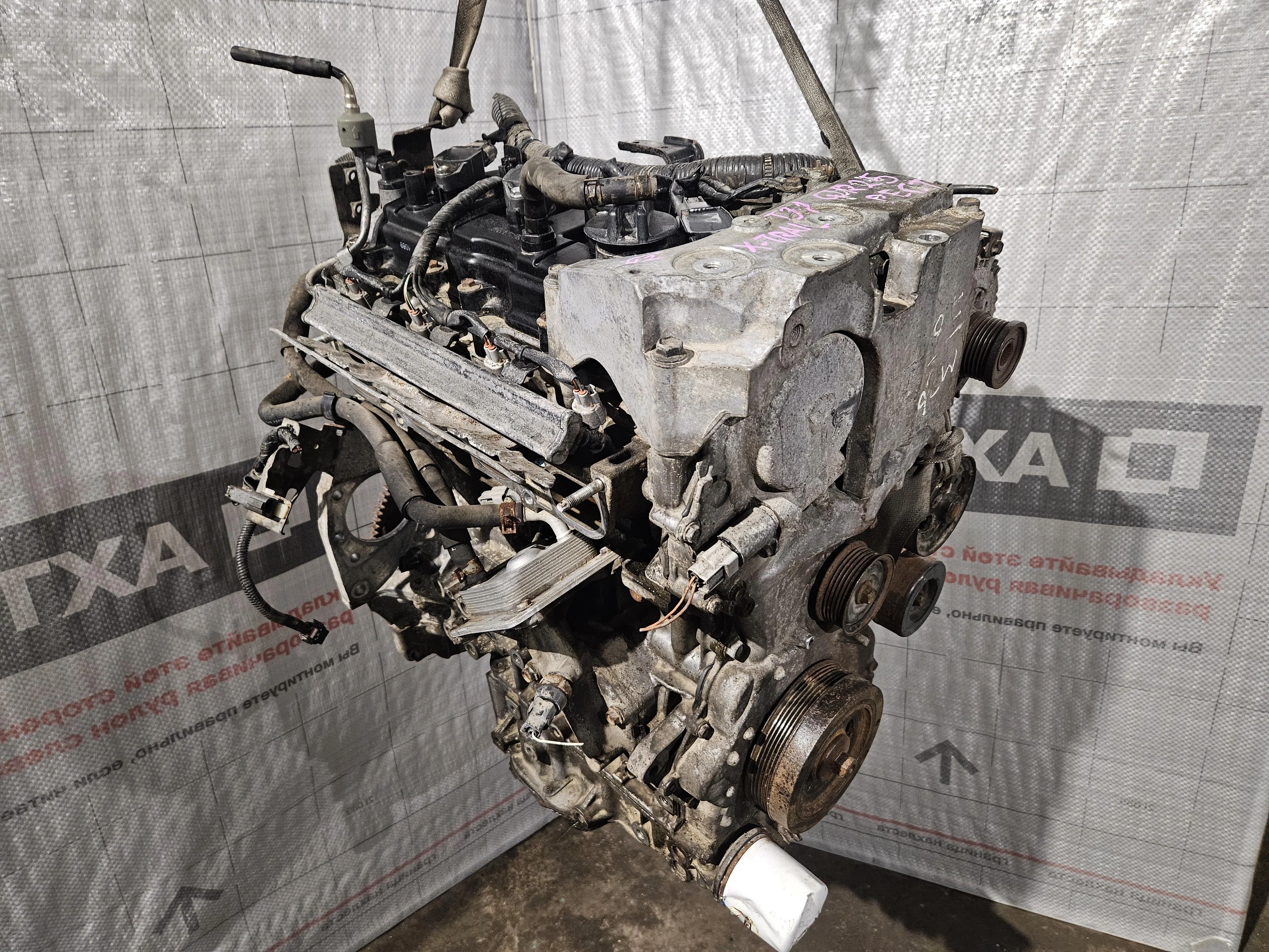 Двигатель Nissan QR25DE 2.5 X-Trail Teana Navara