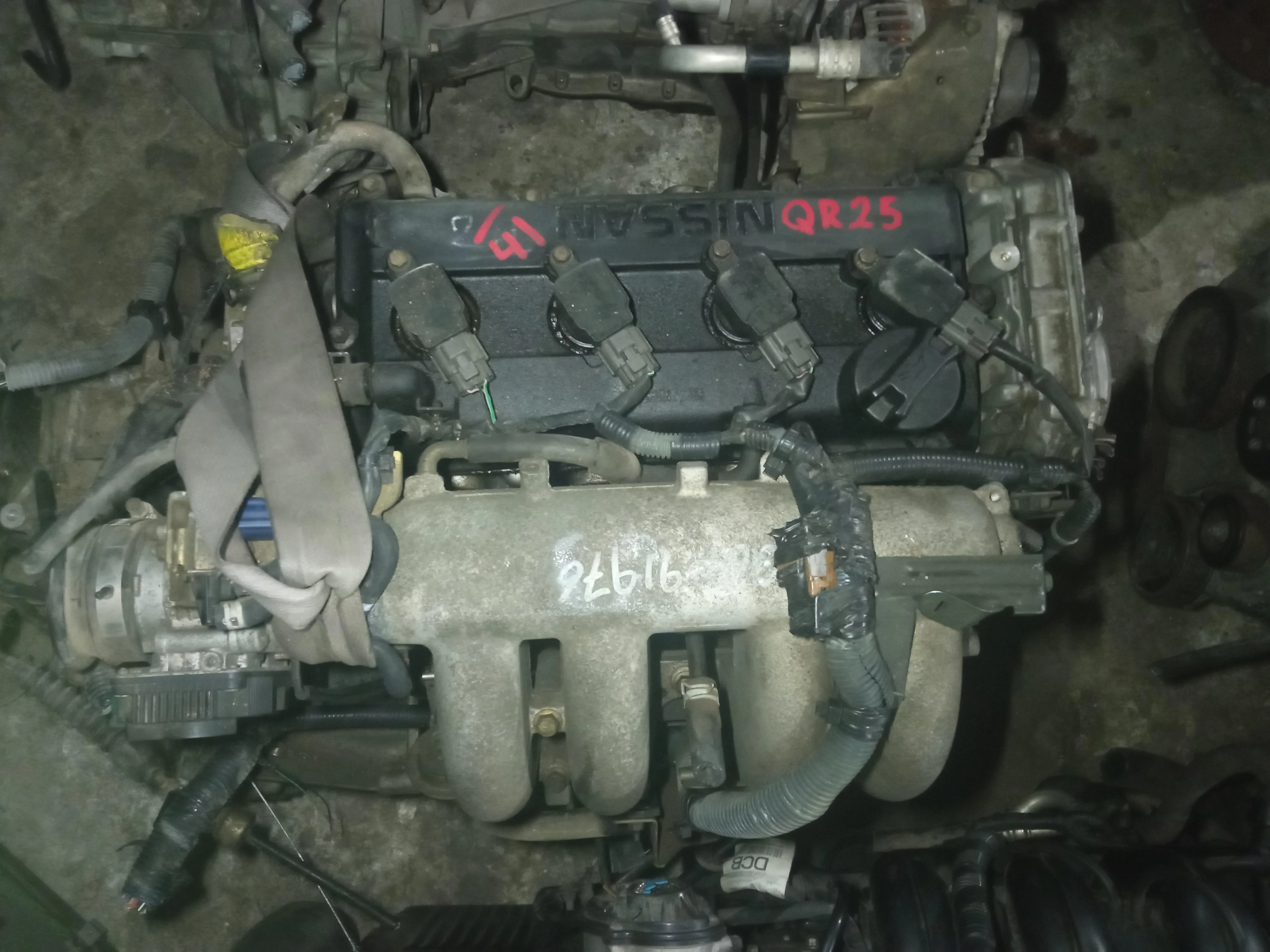 Двигатель Nissan QR25DE 2.5 X-Trail Teana Navara