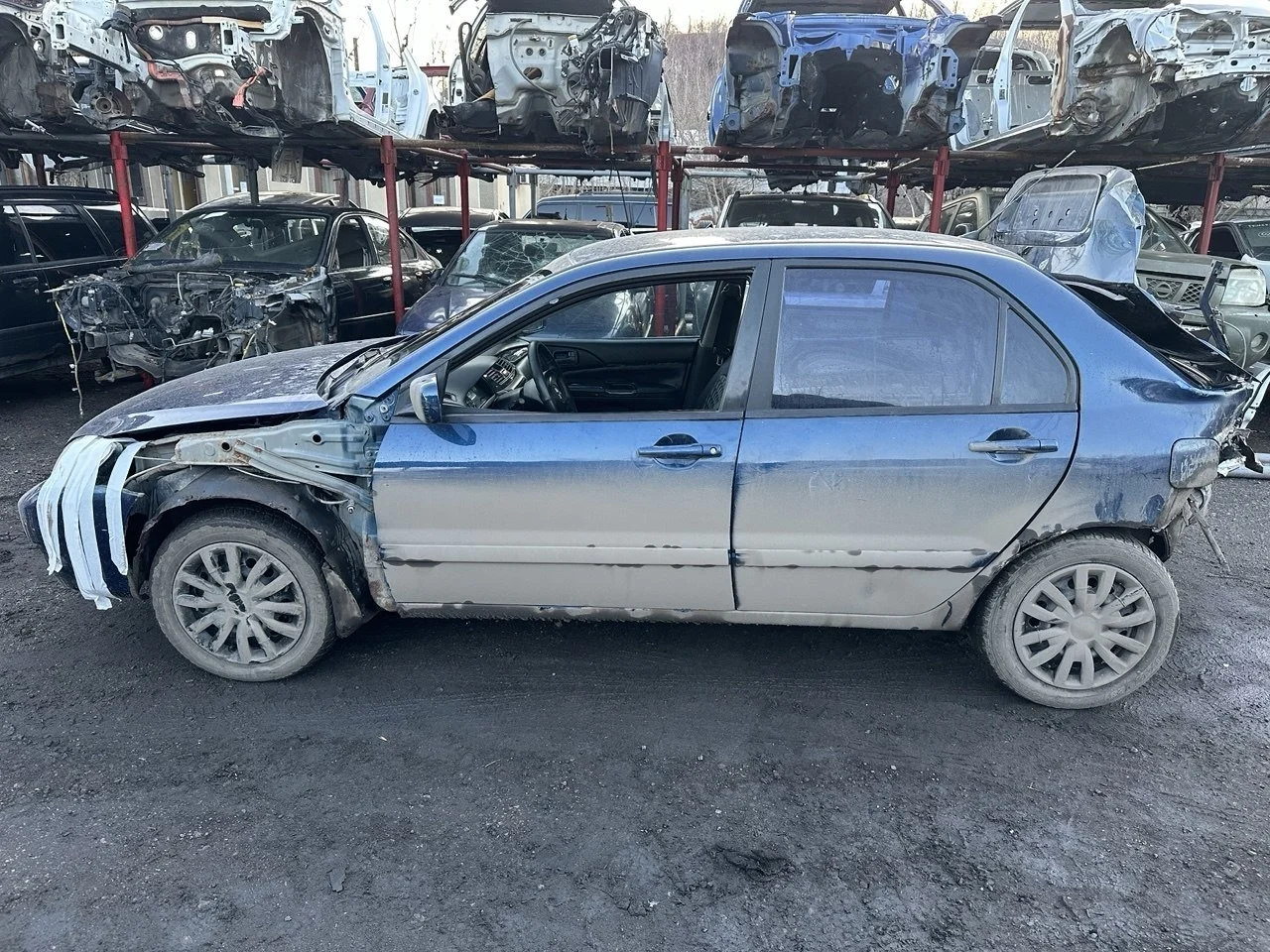 Зеркало боковое левое Mitsubishi Lancer 9 Седан CS 2003-2010 1.6 (98Hp) (4G18) FWD MT