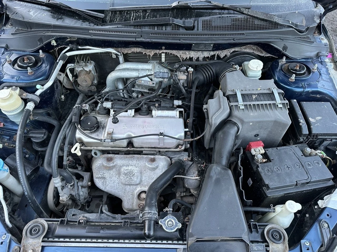 Двигатель без навесного Mitsubishi Lancer 9 Седан CS 2003-2010 1.6 (98Hp) (4G18) FWD MT